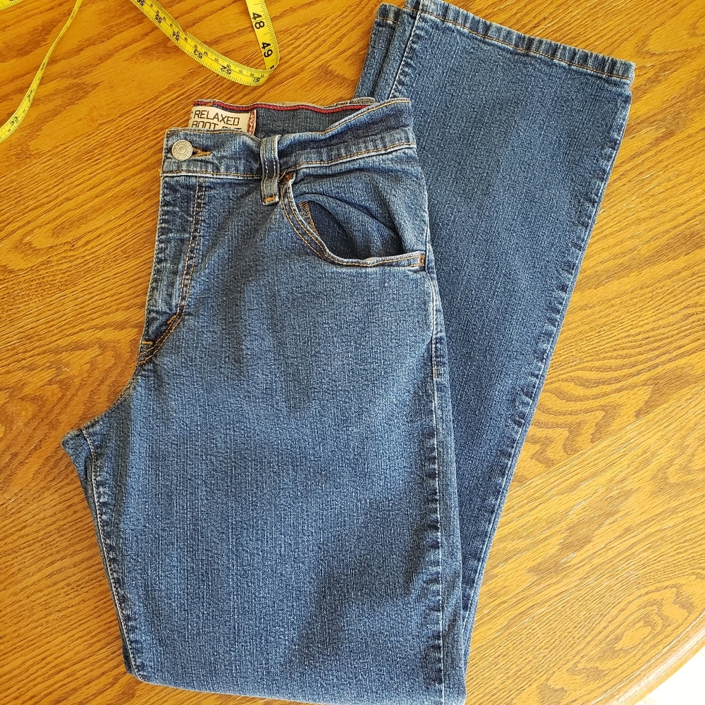 Levi's Classic 350 Relaxed Boot Cut Jeans mid rise